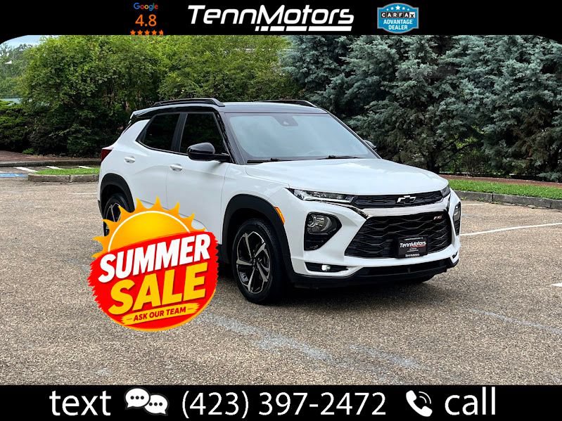 Used 2021 Chevrolet TrailBlazer RS w/ Sun and Liftgate Package