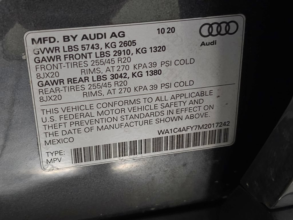 Used 2021 Audi SQ5 Prestige w/ Prestige Package AWD/4WD image 40
