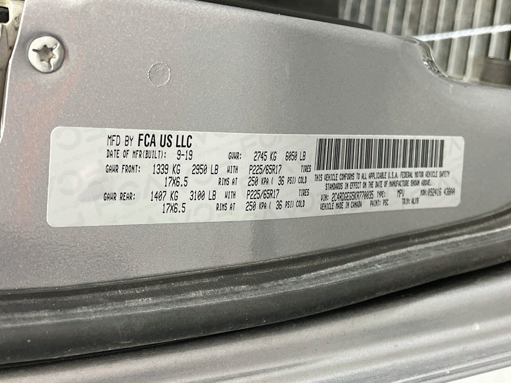 Used 2019 Dodge Grand Caravan GT FWD image 33