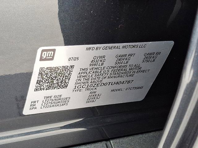 New 2026 Chevrolet Silverado EV LT w/ Plus Package image 10