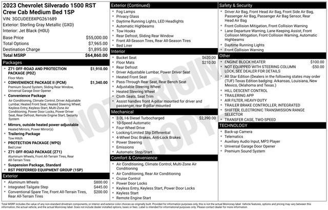 Used 2023 Chevrolet Silverado 1500 RST image 35