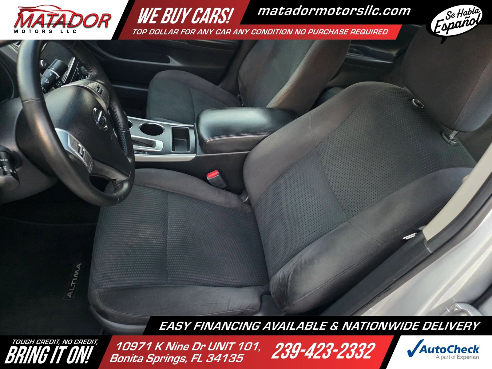 Used 2015 Nissan Altima 2.5 SV w/ Convenience Package FWD image 10