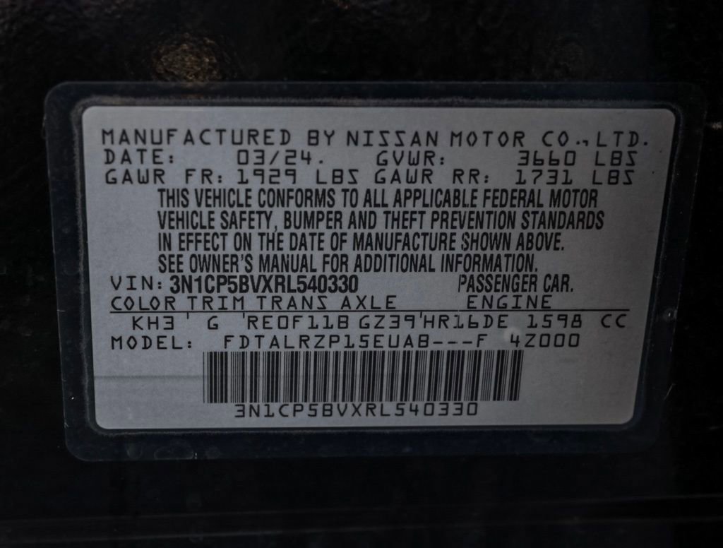 Used 2024 Nissan Kicks S FWD image 33
