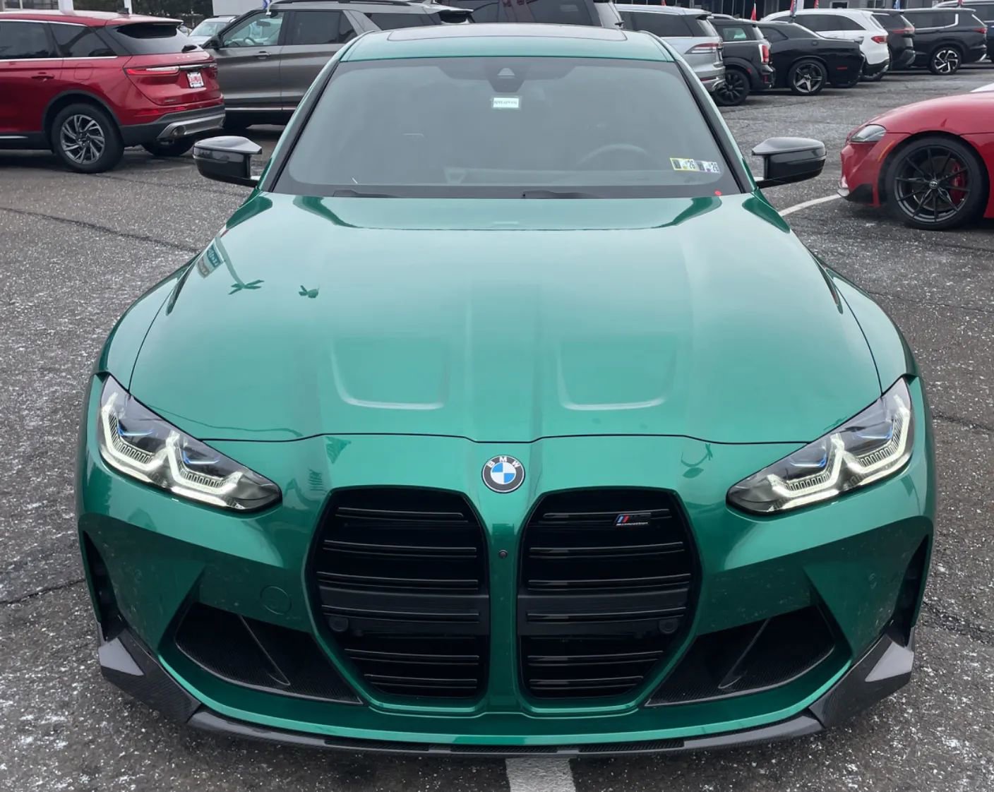 Used 2023 BMW M3 Competition w/ M Carbon Exterior Package image 2