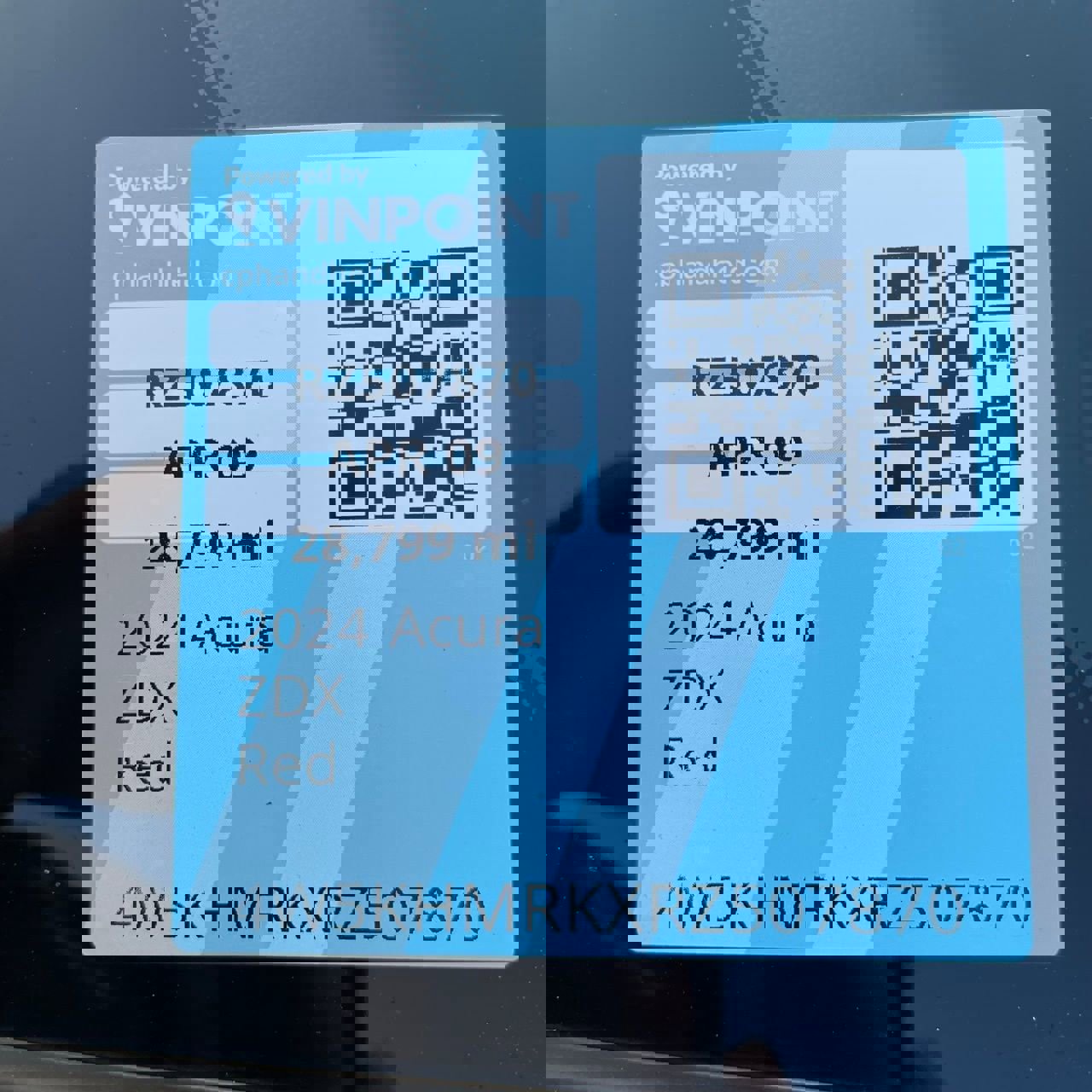 Used 2024 Acura ZDX A-Spec image 29