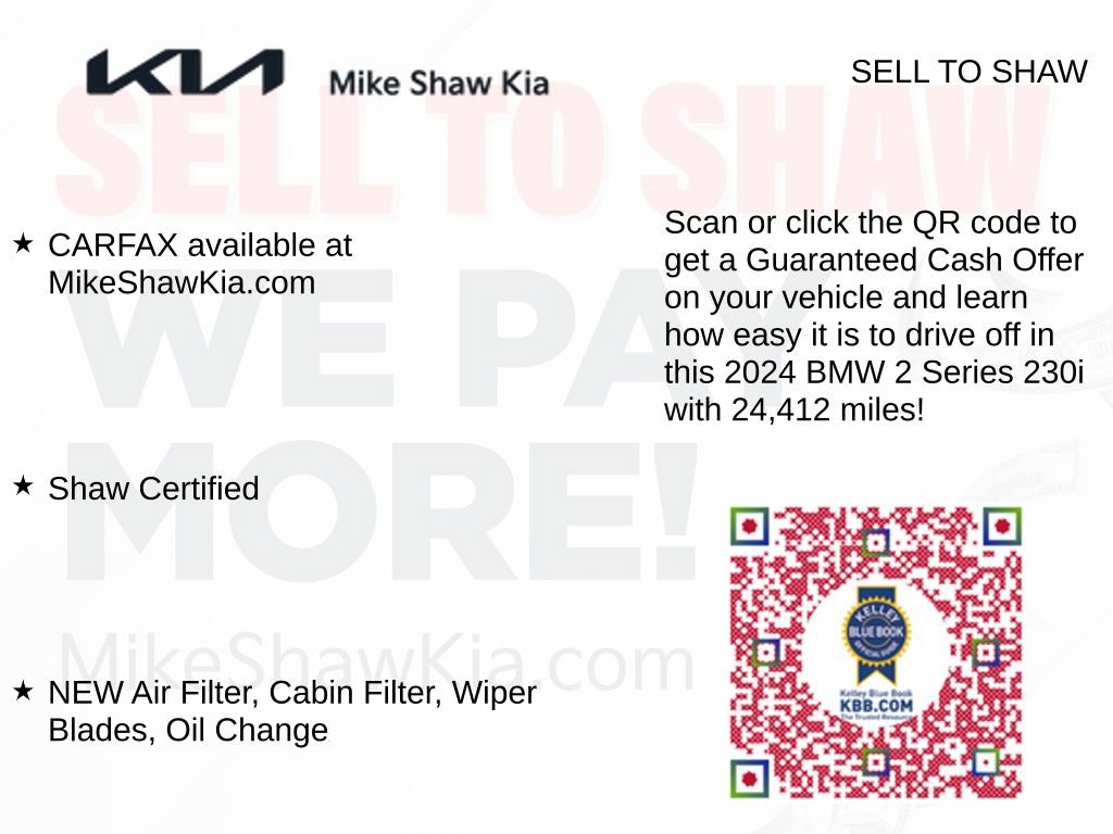 Used 2024 BMW 230i Coupe w/ Convenience Package RWD image 13