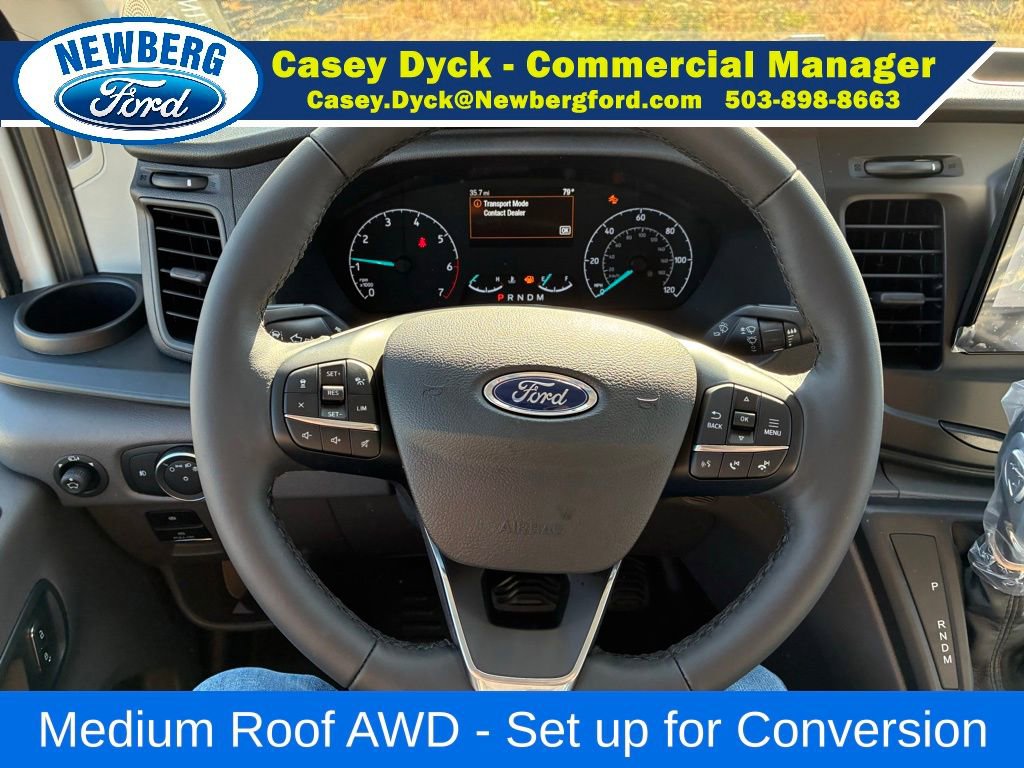 New 2025 Ford Transit 350 148 Medium Roof AWD w/ Upfitter Package image 14