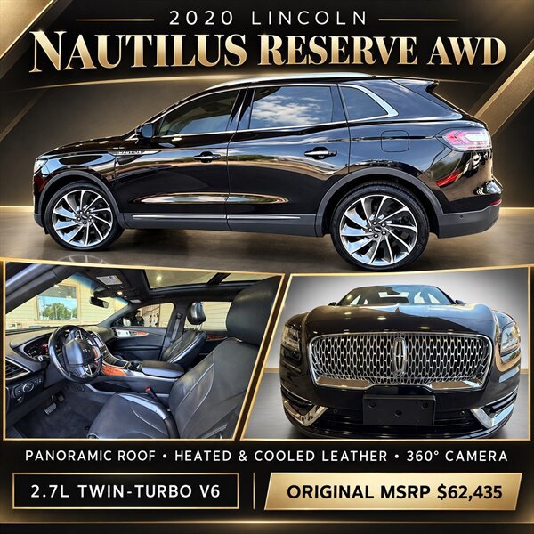 Used 2020 Lincoln Nautilus Reserve w/ Equipment Group 202A AWD/4WD image 10