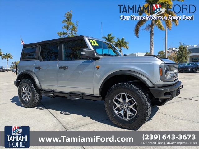 Certified 2022 Ford Bronco Badlands image 1