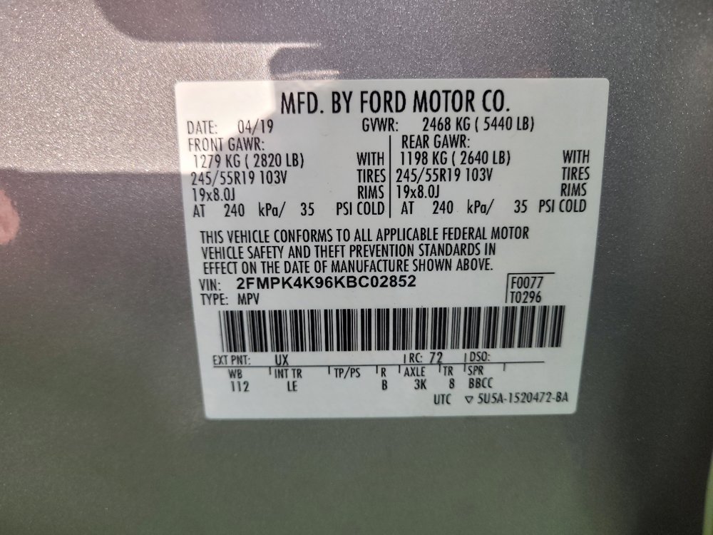 Used 2019 Ford Edge Titanium AWD/4WD image 33