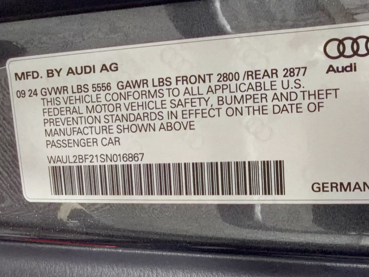 Used 2025 Audi A6 Premium Plus w/ Premium Plus Package AWD/4WD image 32