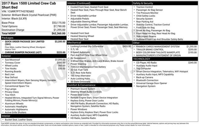 Used 2017 RAM 1500 Limited image 14