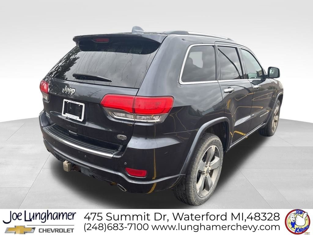 Used 2014 Jeep Grand Cherokee Overland w/ Advanced Technology Group AWD/4WD image 4