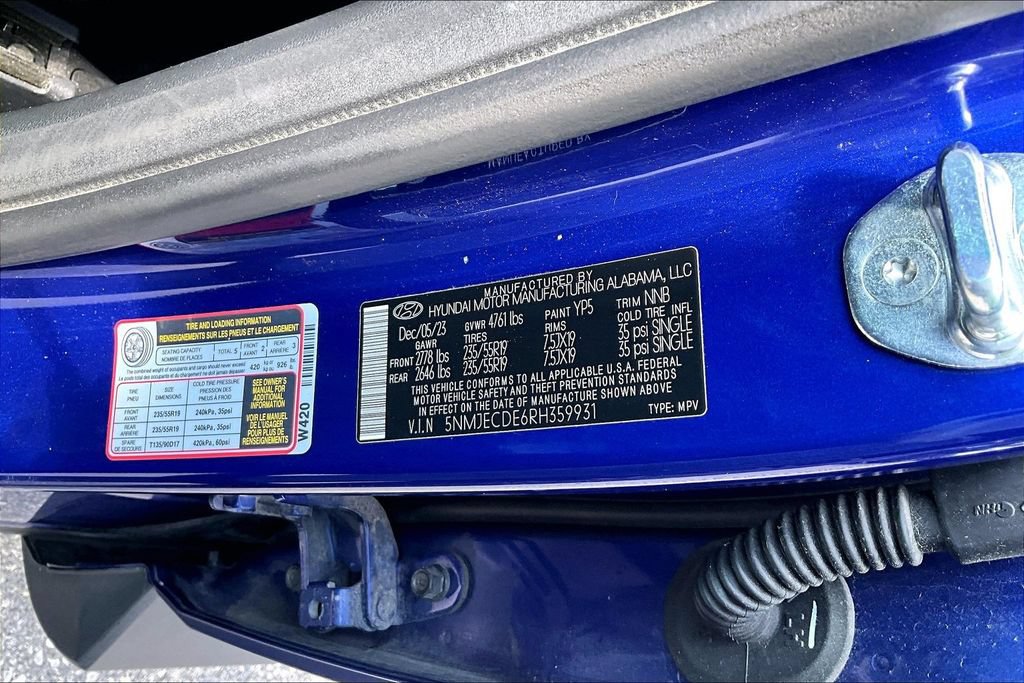 Used 2024 Hyundai Tucson Limited AWD/4WD image 19