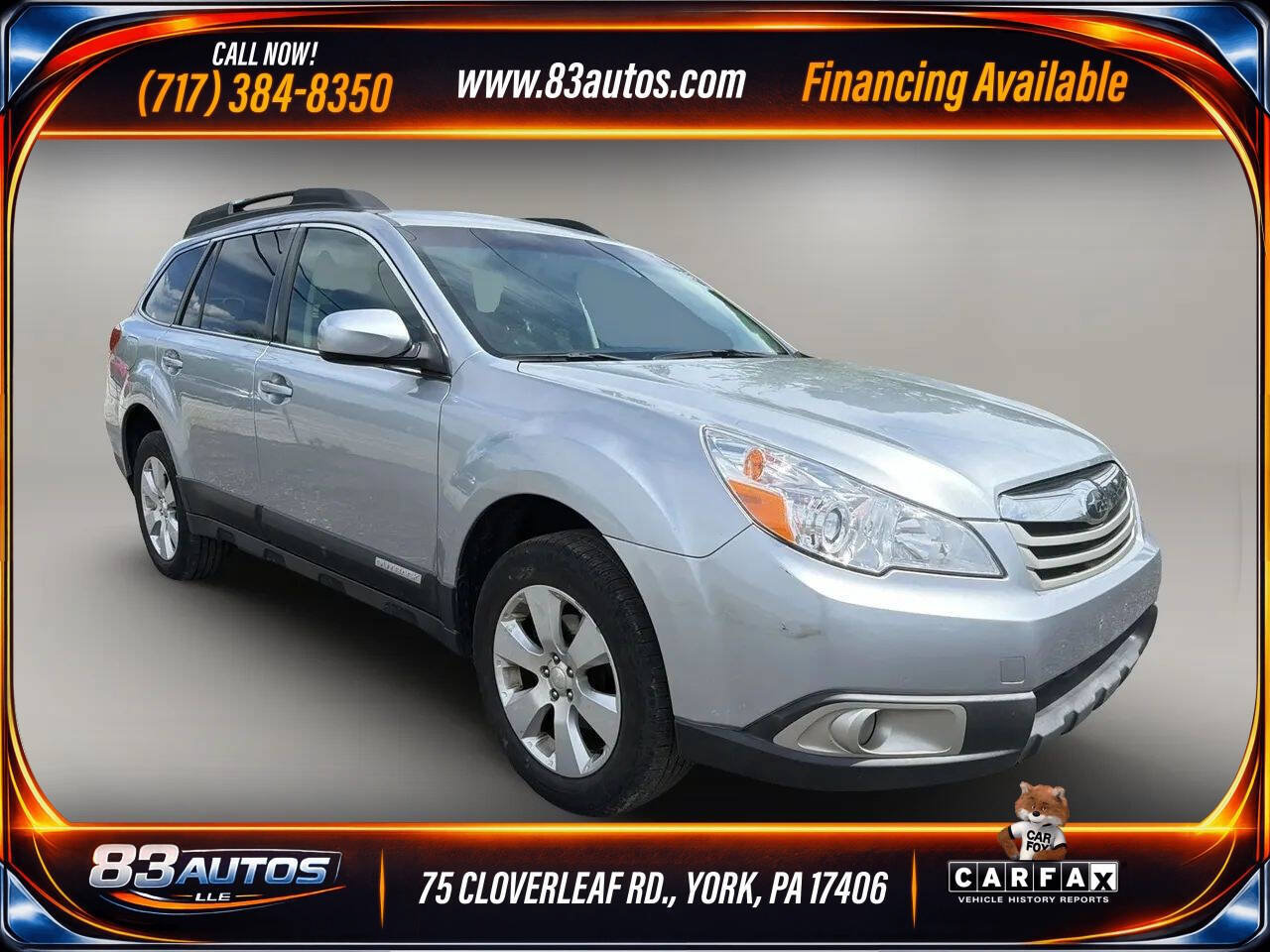 Used 2012 Subaru Outback 2.5i Premium w/ All-Weather Pkg AWD/4WD image 1