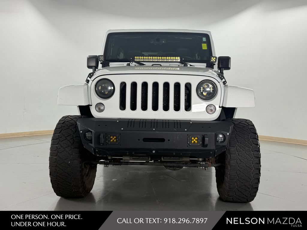 Used 2014 Jeep Wrangler Unlimited Sahara w/ Mopar Chrome Edition Group AWD/4WD image 2