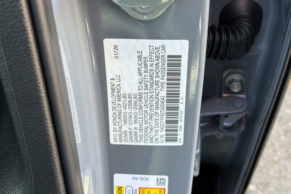 New 2026 Honda Accord SE image 33