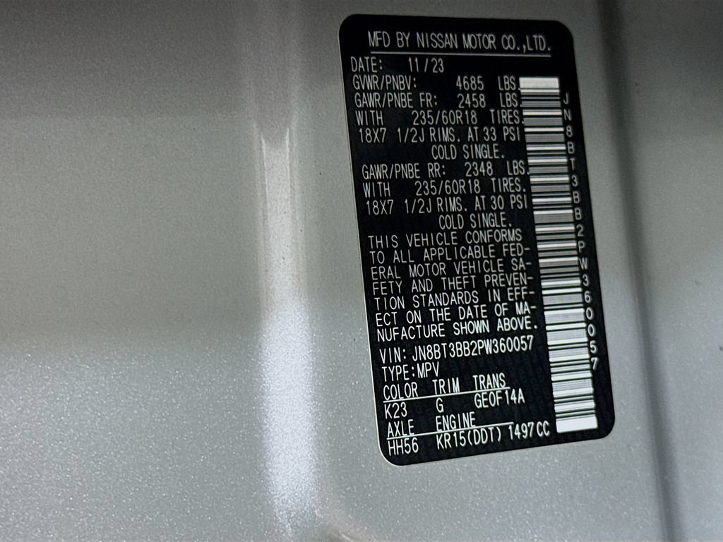 Certified 2023 Nissan Rogue SV AWD/4WD image 33