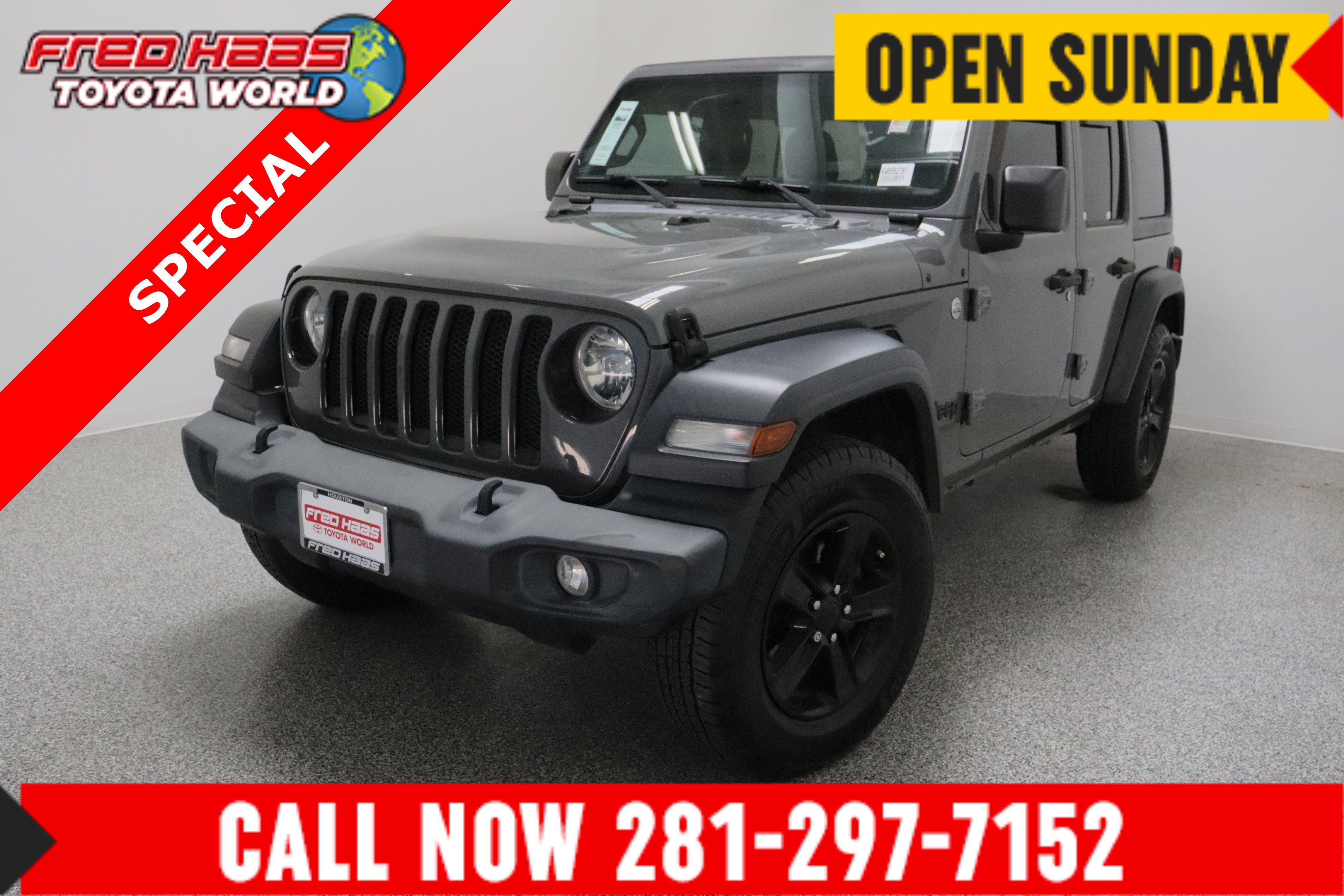 Used 2019 Jeep Wrangler Unlimited Sport
