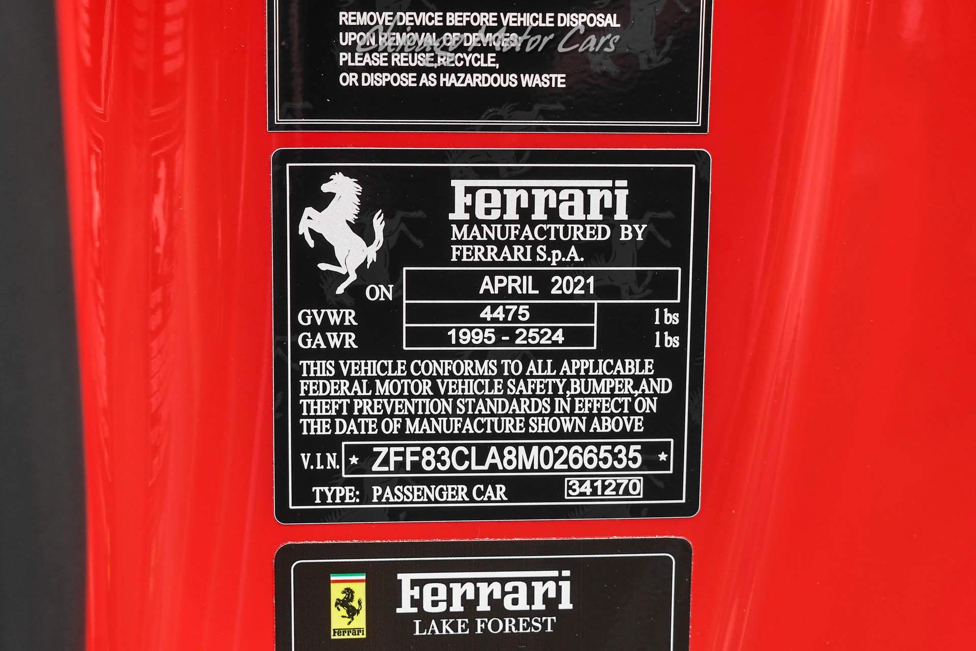 Used 2021 Ferrari 812 Superfast RWD image 58