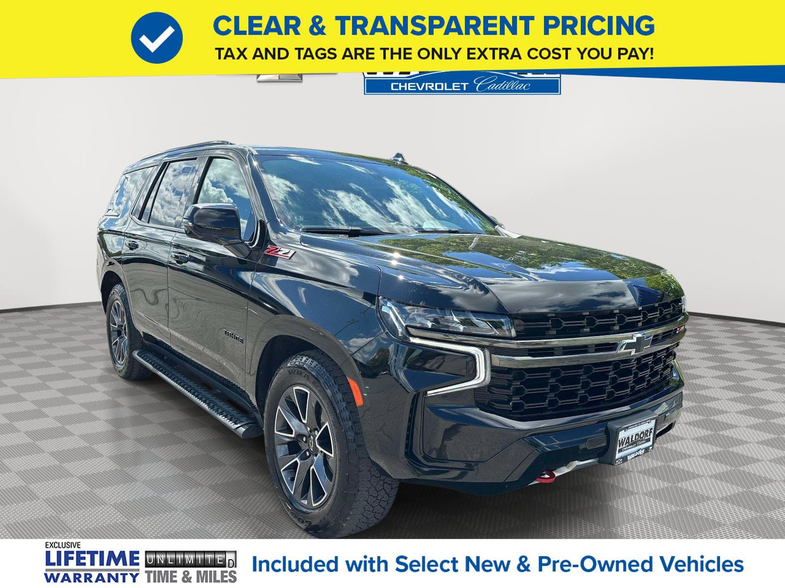 Used 2021 Chevrolet Tahoe Z71 w/ Z71 Off-Road Package AWD/4WD image 1