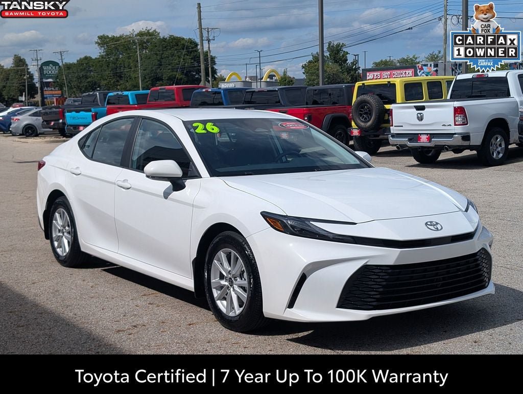 Certified 2026 Toyota Camry LE