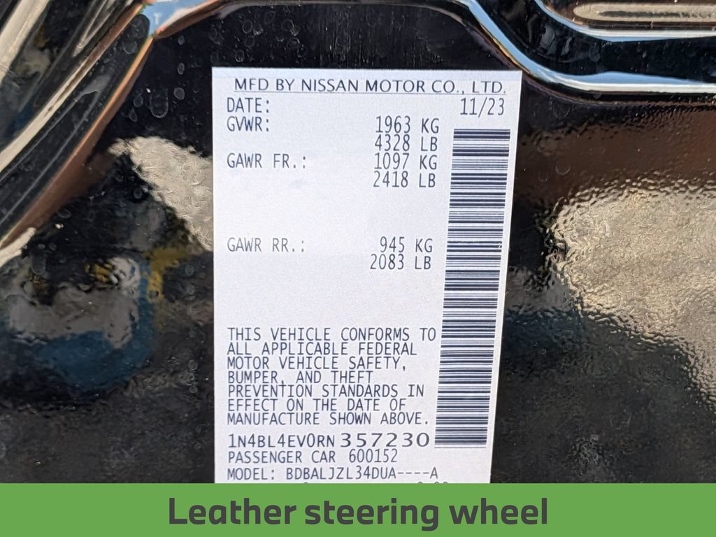 Certified 2024 Nissan Altima 2.5 SL FWD image 31
