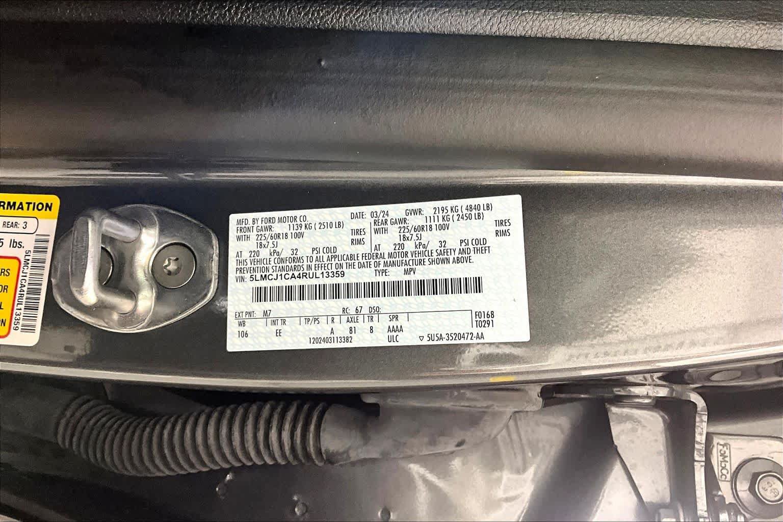 Used 2024 Lincoln Corsair FWD image 32