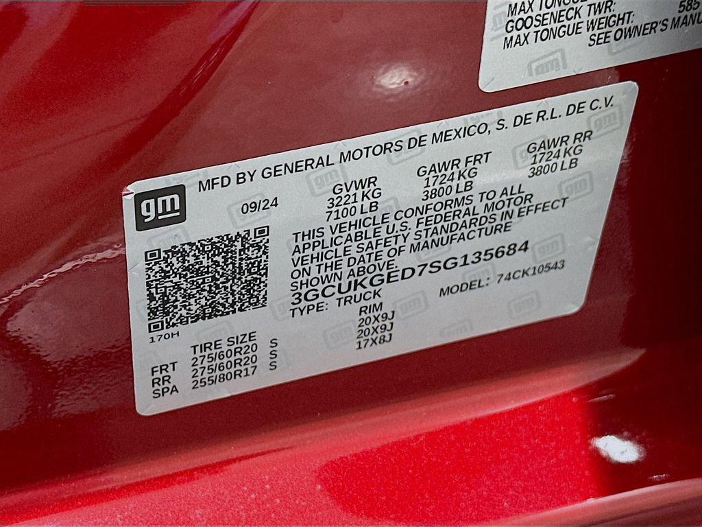Used 2025 Chevrolet Silverado 1500 LTZ AWD/4WD image 33