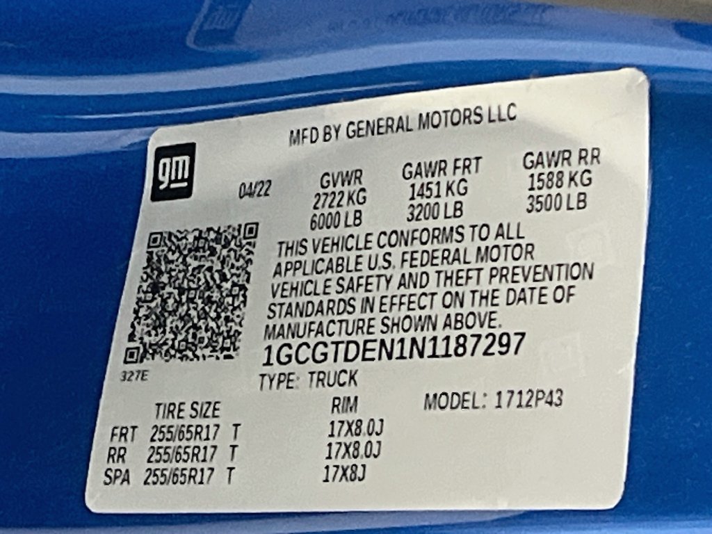 Used 2022 Chevrolet Colorado Z71 AWD/4WD image 31
