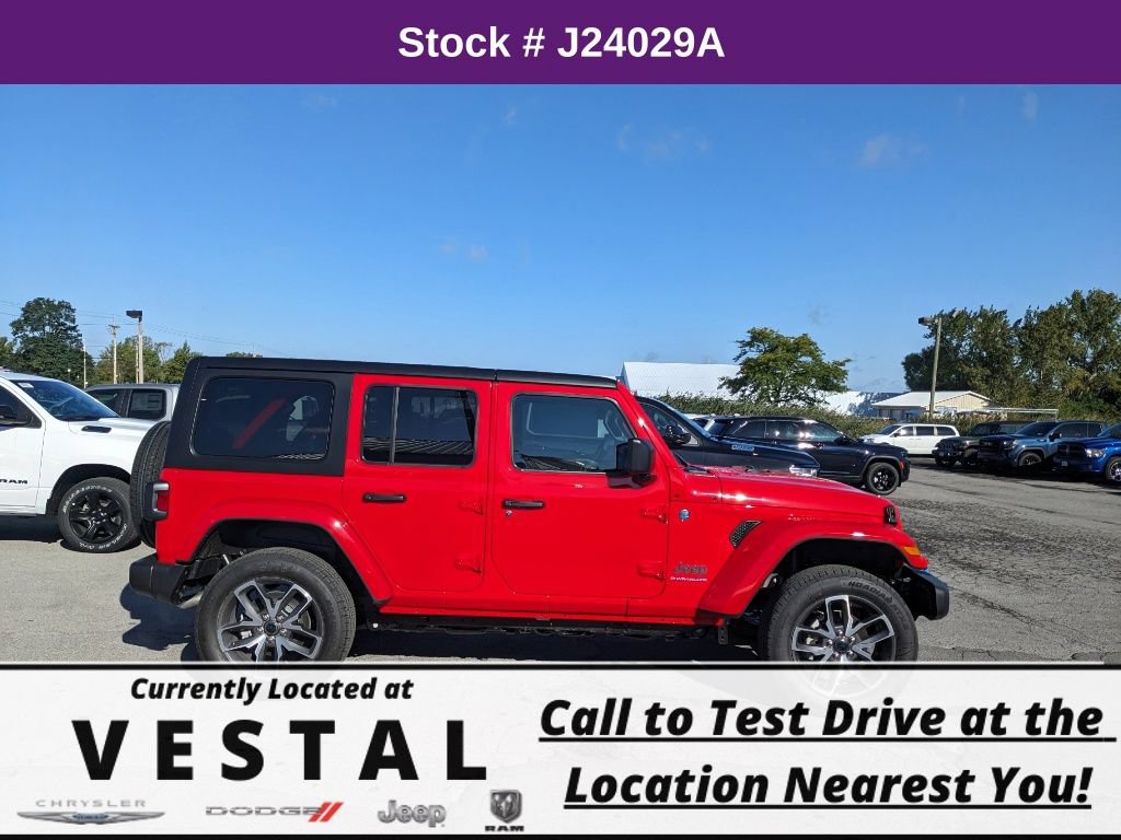New 2024 Jeep Wrangler Unlimited w/ Convenience Group AWD/4WD image 2