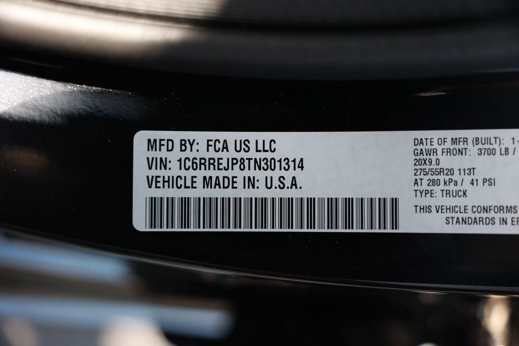 New 2026 RAM 1500 Laramie w/ Sport Appearance Package RWD image 33