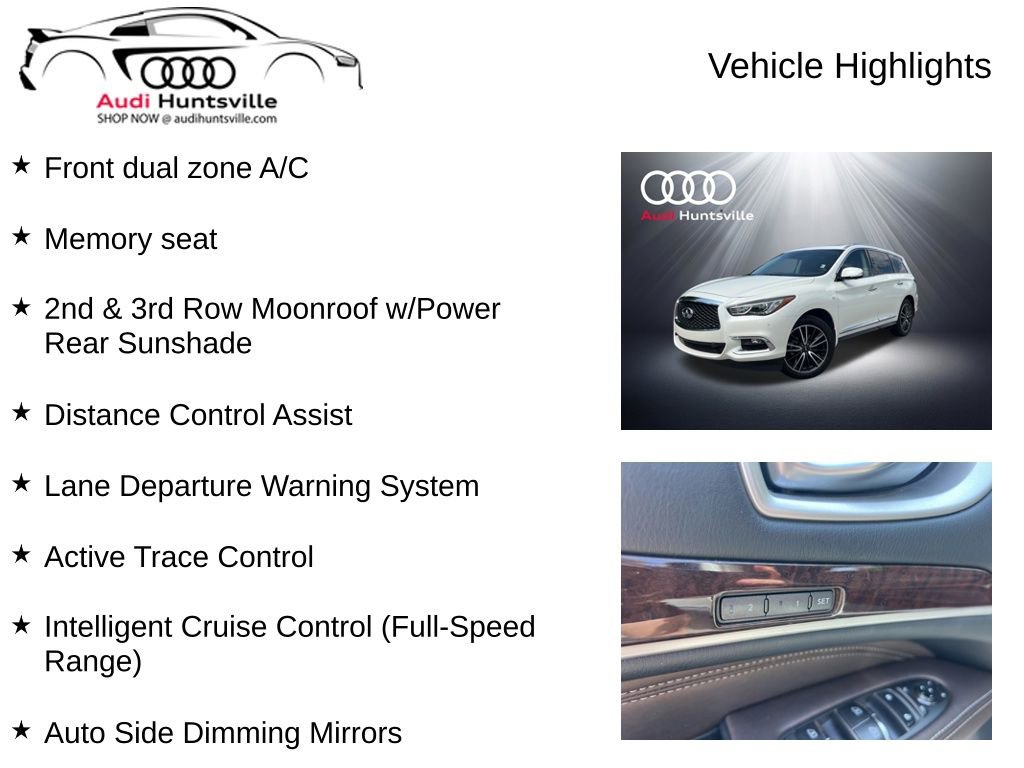 Used 2019 INFINITI QX60 Luxe w/ Sensory Package FWD image 12