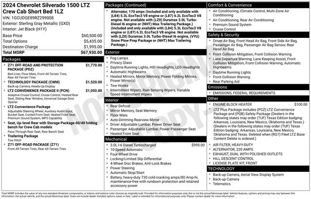 Certified 2024 Chevrolet Silverado 1500 LTZ video 2