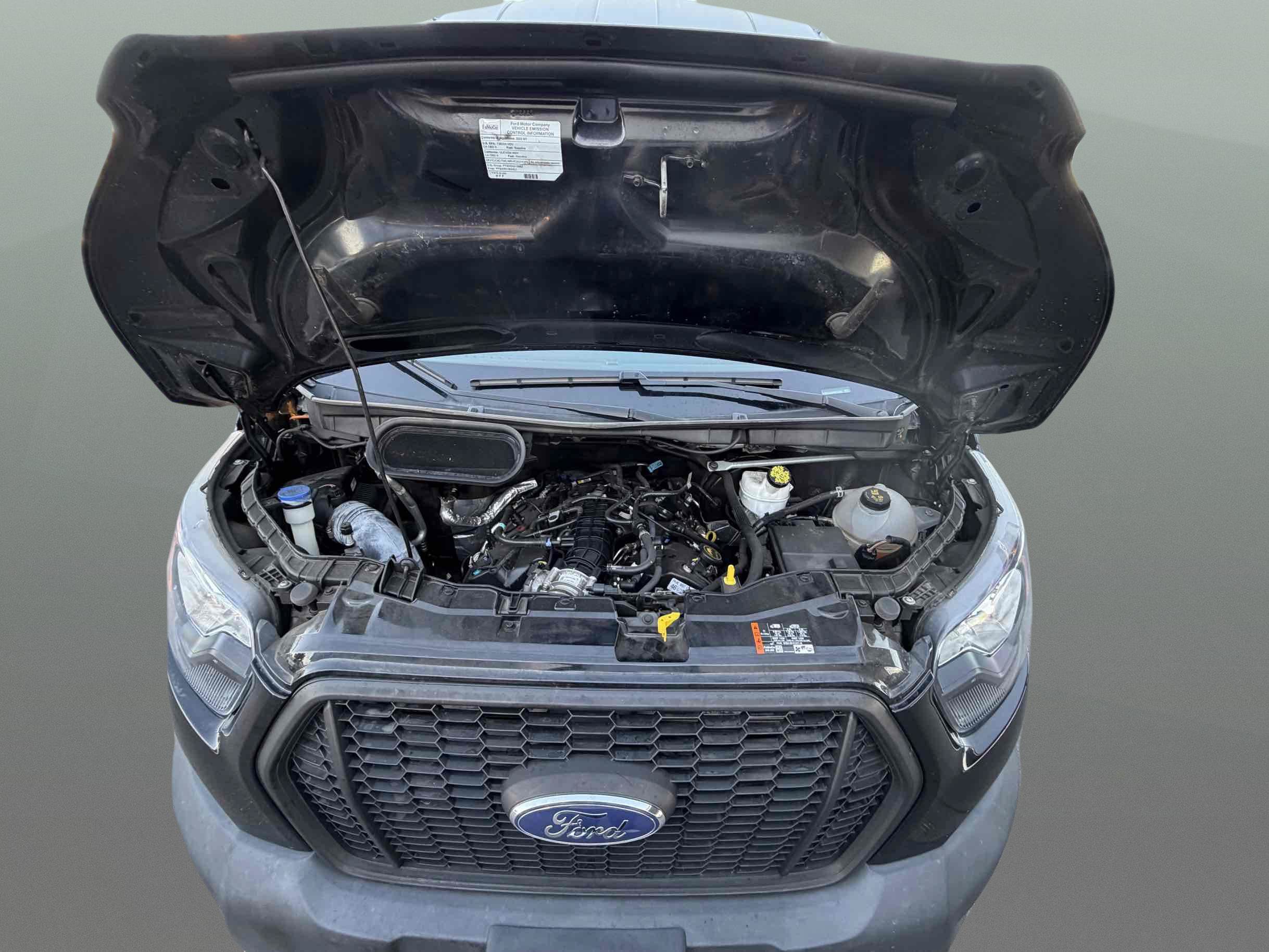 Used 2023 Ford Transit 250 148 High Roof Extended w/ Load Area Protection Package RWD image 24