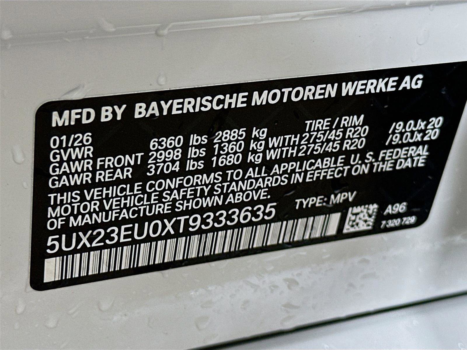 New 2026 BMW X5 xDrive40i w/ M Sport Package image 34