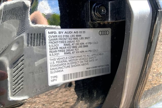Used 2023 Audi SQ7 Prestige AWD/4WD image 34