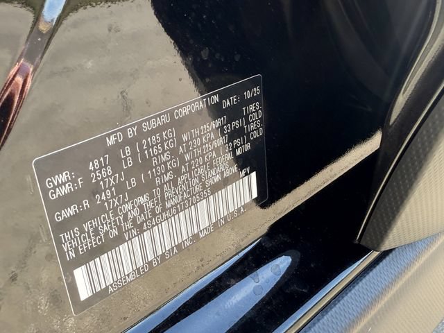 Used 2026 Subaru Crosstrek 2.5i Wilderness AWD/4WD image 33