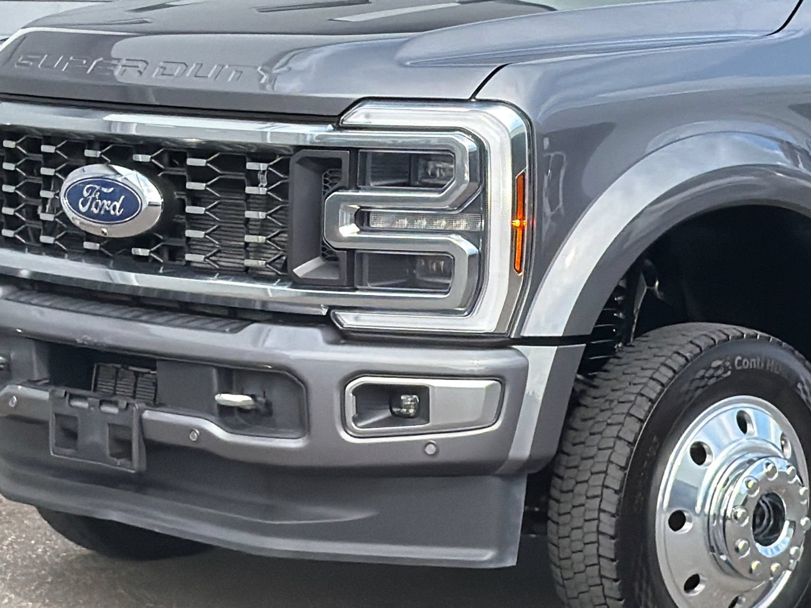 Used 2024 Ford F450 Limited w/ Snow Plow Prep Package AWD/4WD video 2