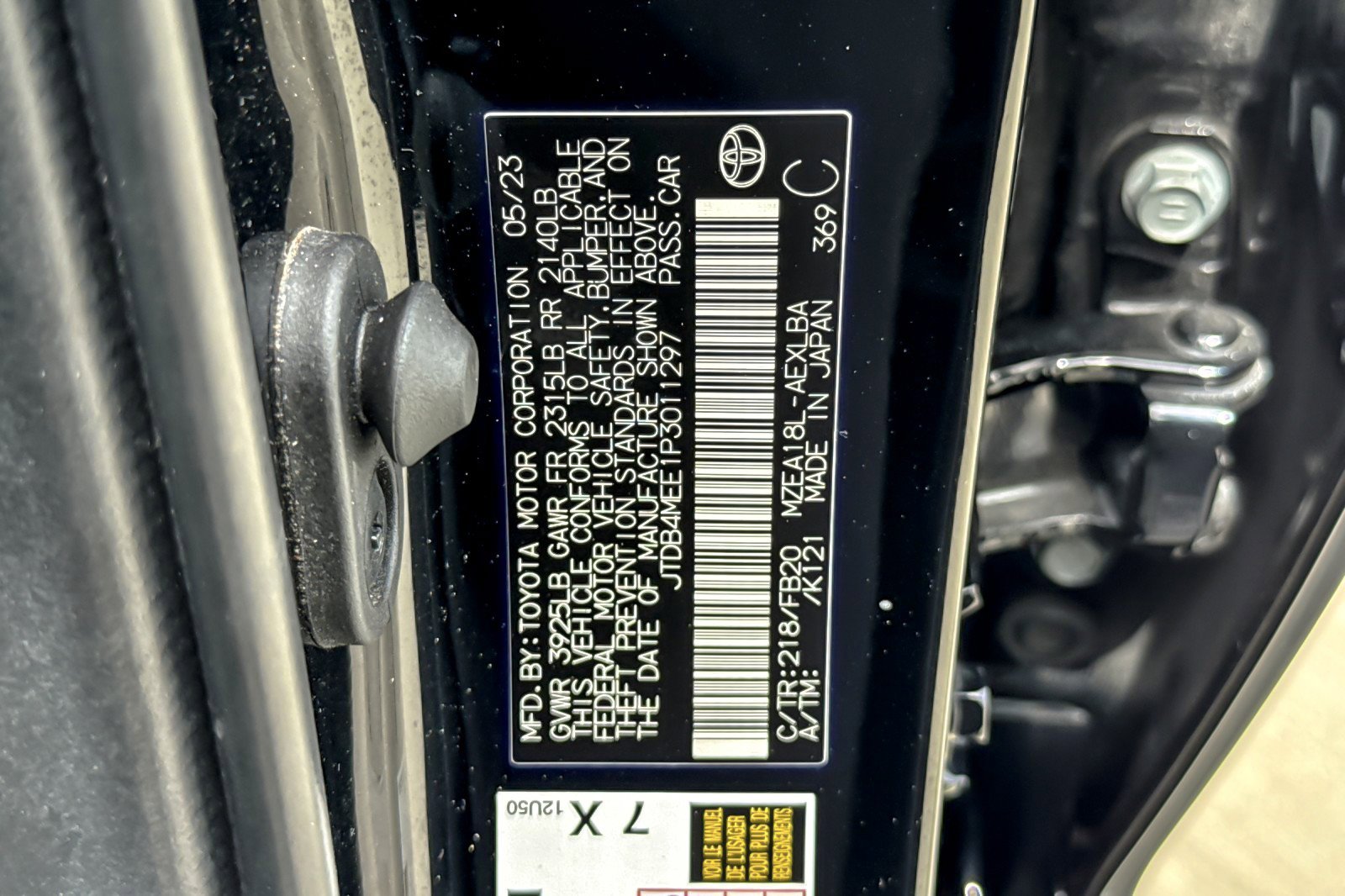 Certified 2023 Toyota Corolla LE w/ Carpet Mat Package (TMS) image 25