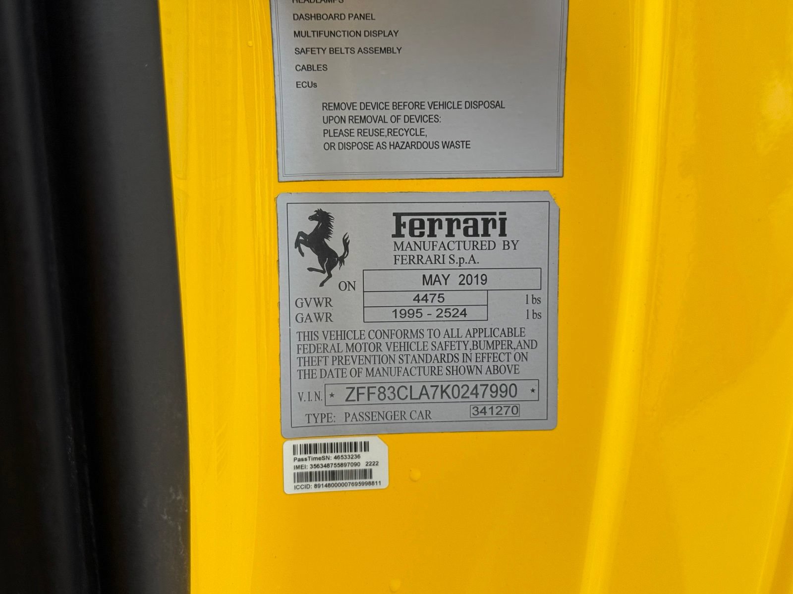 Used 2019 Ferrari 812 Superfast RWD image 60