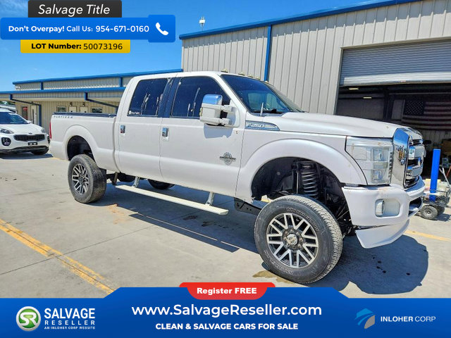 Used 2015 Ford F250 Platinum AWD/4WD image 5