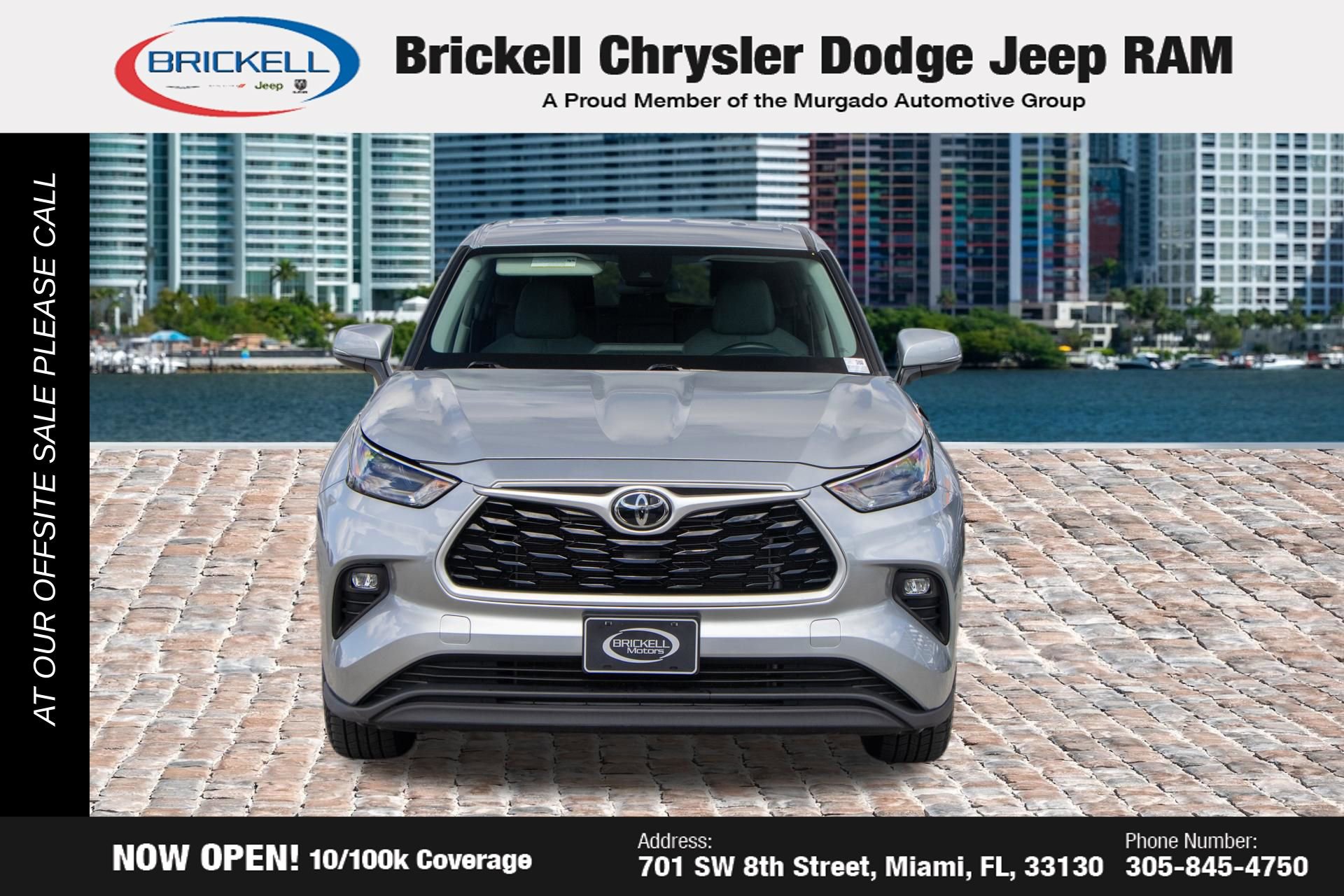 Used 2023 Toyota Highlander LE FWD image 2