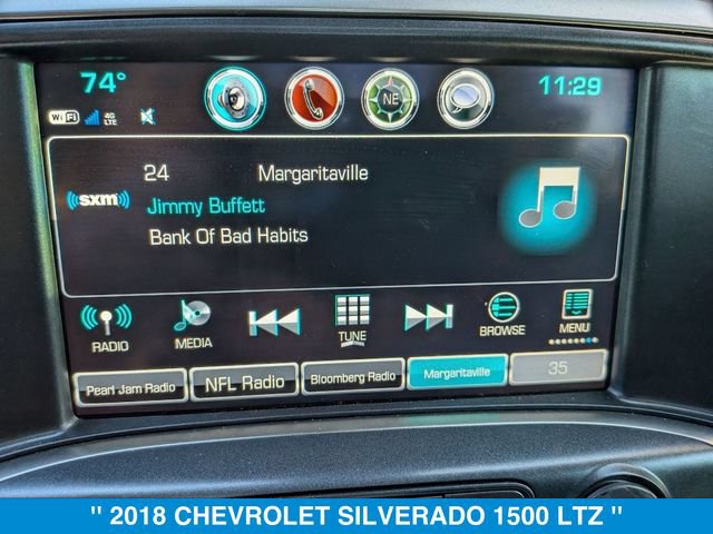 Used 2018 Chevrolet Silverado 1500 LTZ Z71 w/ LTZ Plus Package AWD/4WD image 24
