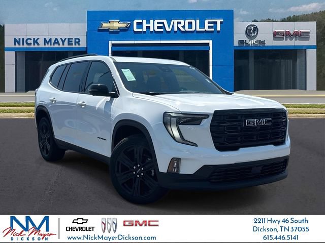 New 2026 GMC Acadia Elevation w/ Black Edition