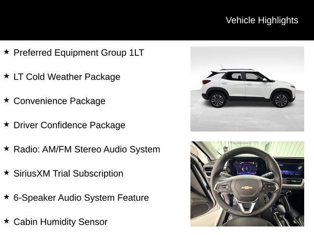 Certified 2025 Chevrolet TrailBlazer LT w/ Convenience Package FWD image 16