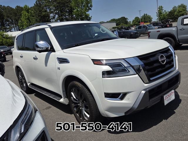 Used 2021 Nissan Armada Platinum w/ Captain's Chairs Package AWD/4WD image 6