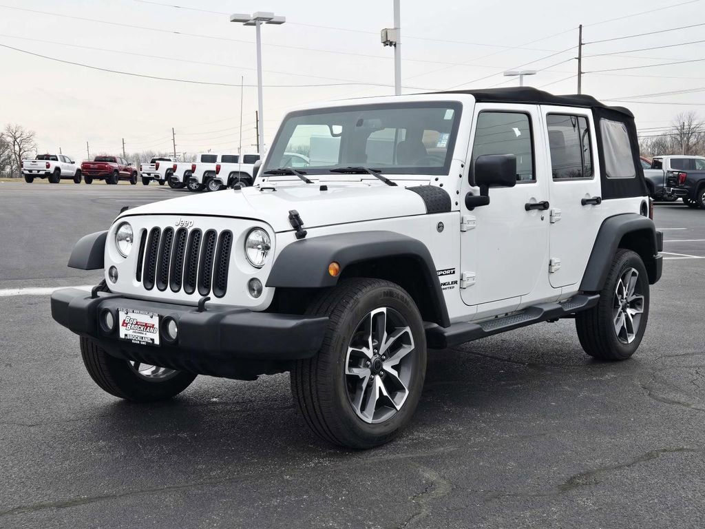 Used 2017 Jeep Wrangler Unlimited Sport w/ Quick Order Package 24S image 8