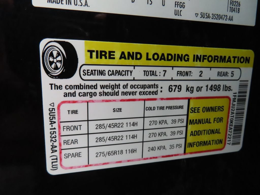 Used 2019 Ford Expedition Limited w/ Equipment Group 302A AWD/4WD image 59