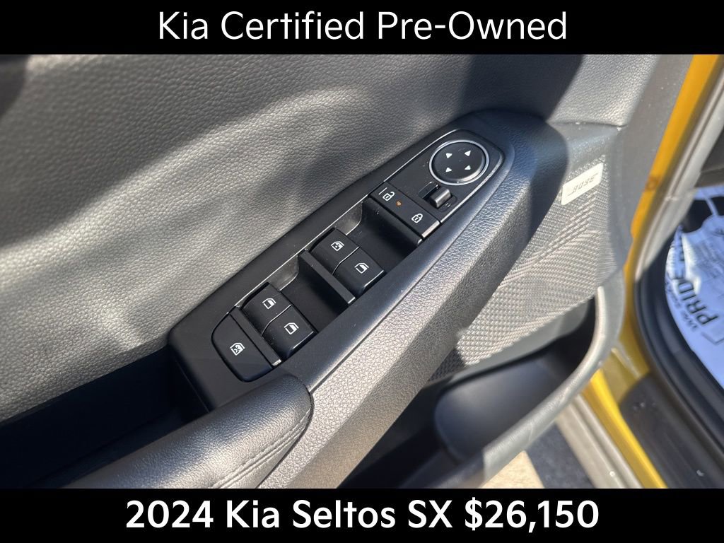 Certified 2024 Kia Seltos SX w/ SX Sunroof Package image 13